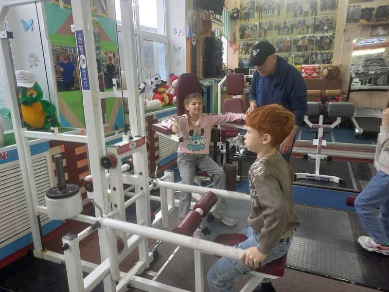 Яркий спортивный день в клубе 