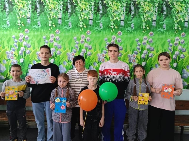 Акция «#Спасибозакультуру»: воспитанники СРЦН поздравили работников культуры! 
