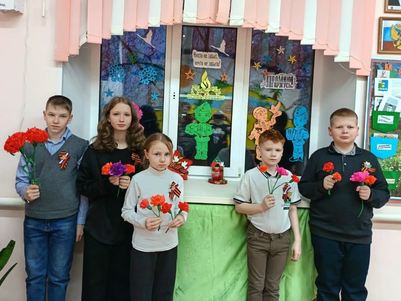 Патриотическая акция «Окна Победы»