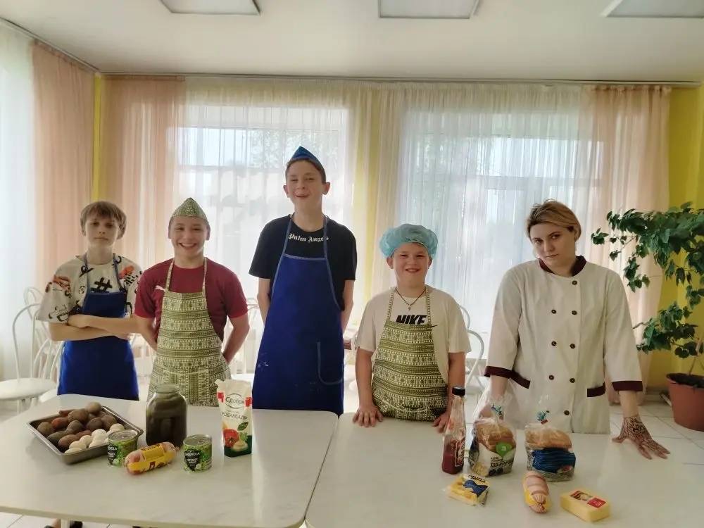 Кулинарная школа в действии! 