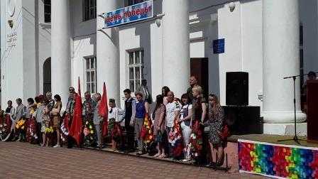 В честь 74 годовщины Победы в Великой Отечественной войне