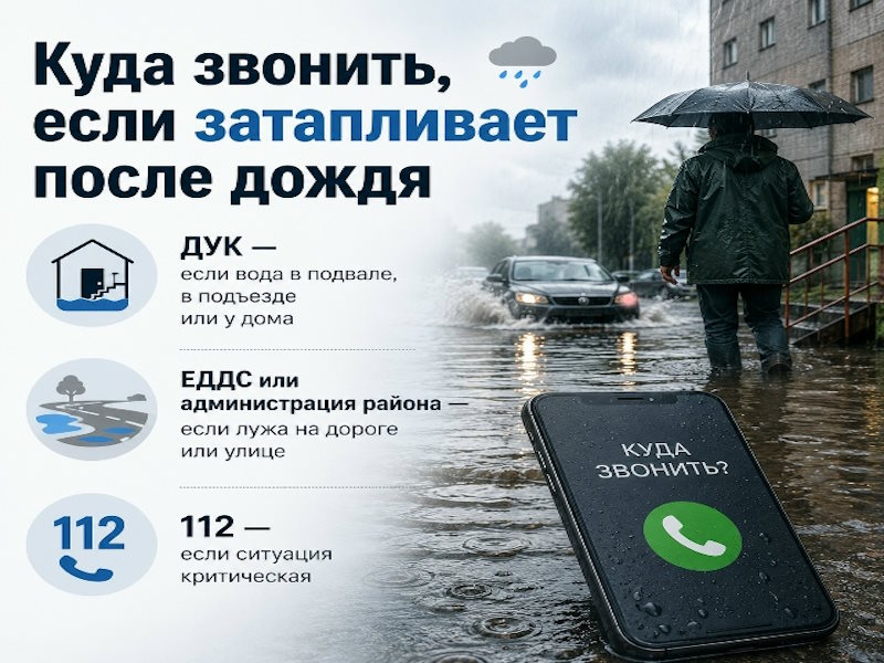 Что делать, если затапливает после дождя.