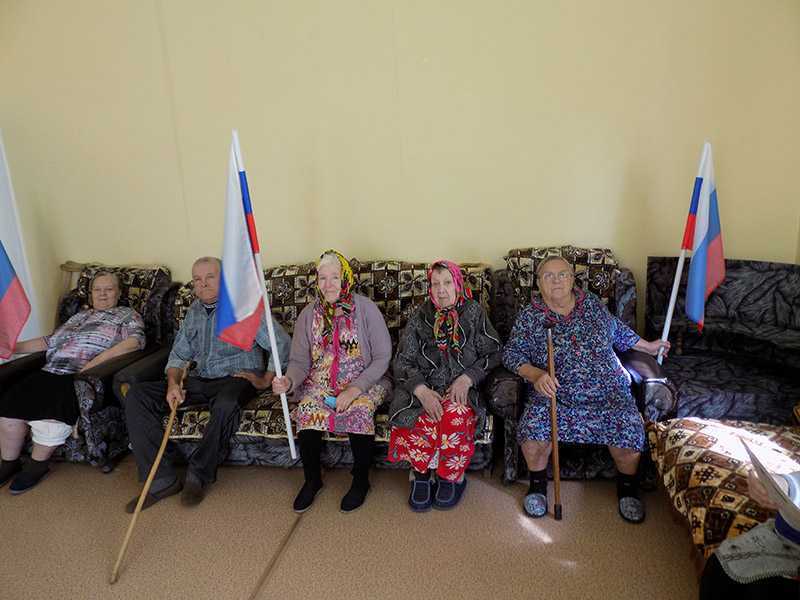 День Российского флага отметили в Вадском доме-интернате