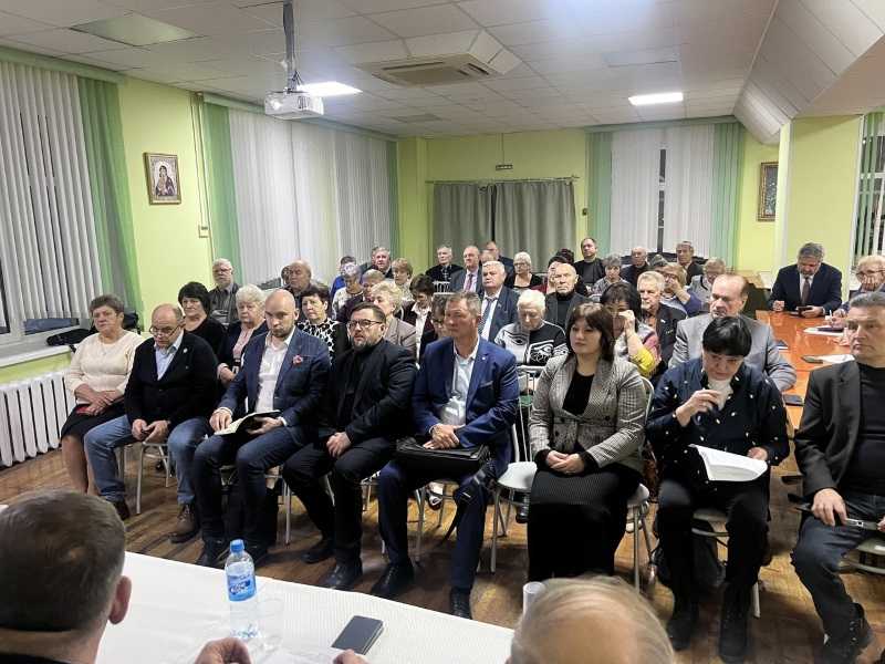 Пленум НООО ветеранов (пенсионеров) войны, труда, Вооруженных Сил и правоохранительных органов