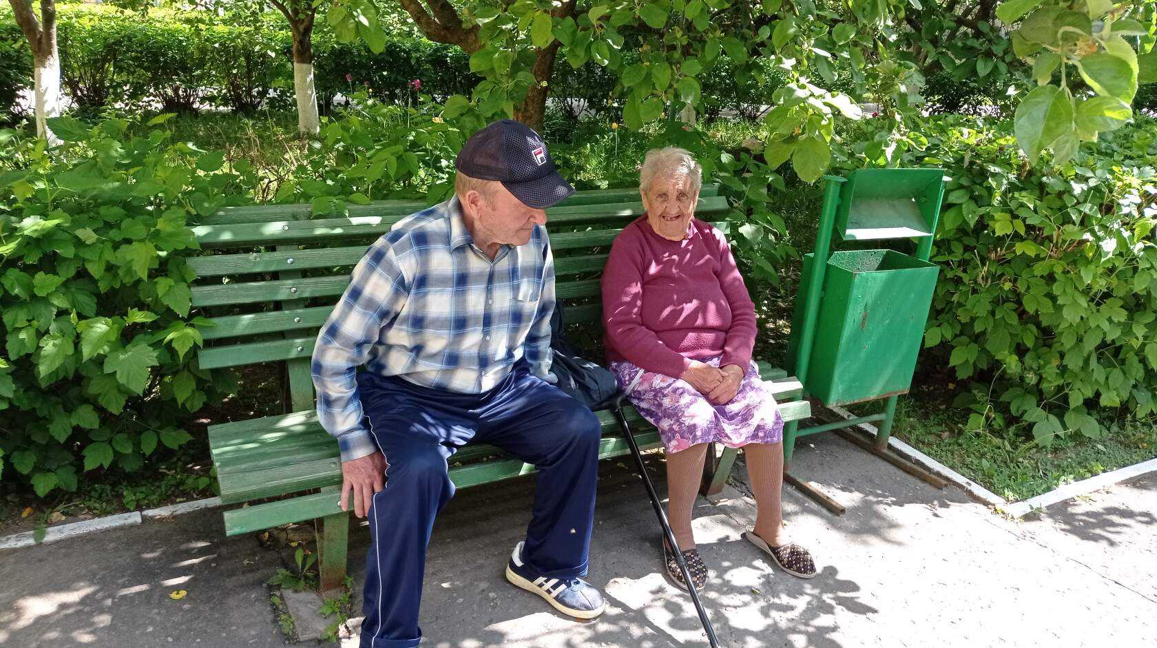 Общение важно для пожилых людей!