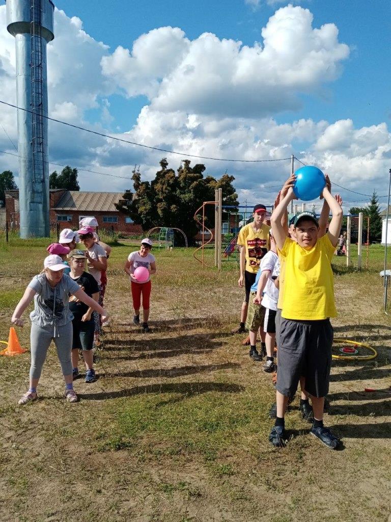 Веселые старты.