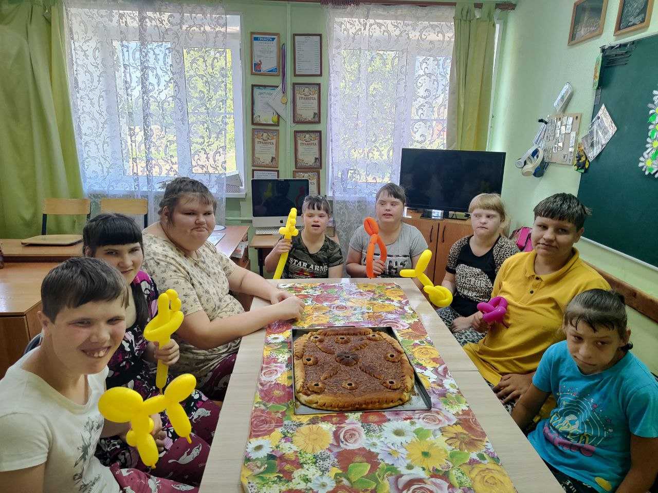 Праздничный пирог. 