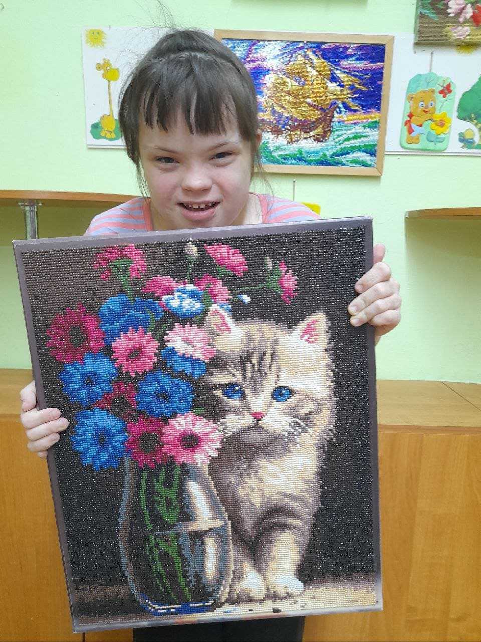 Алмазная мозаика.