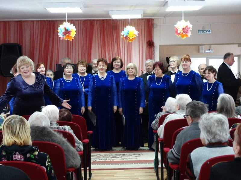 Концертная программа от Народного Академического хора ветеранов НОАО «Гидромаш».