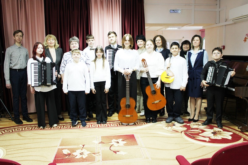 Концерт учащихся МБУ ДО 
