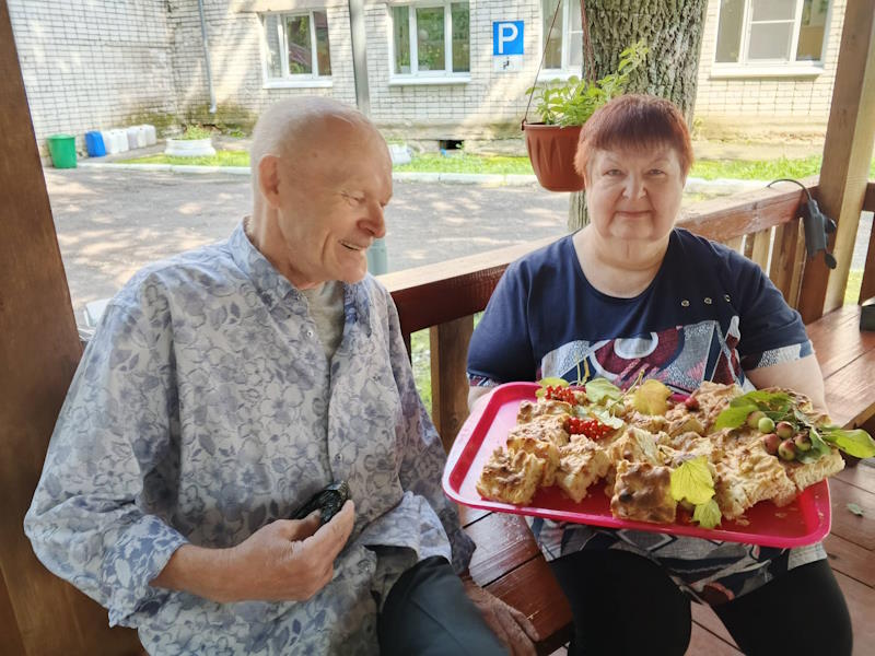 Аромат тепла и уюта: Яблочный Спас в нашем доме-интернате!